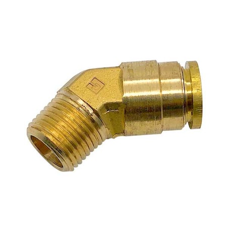 Fitting,1/2,Brass,Push-to-Connect