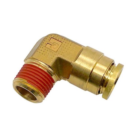 Fitting,3/8,Brass,Push-to-Connect