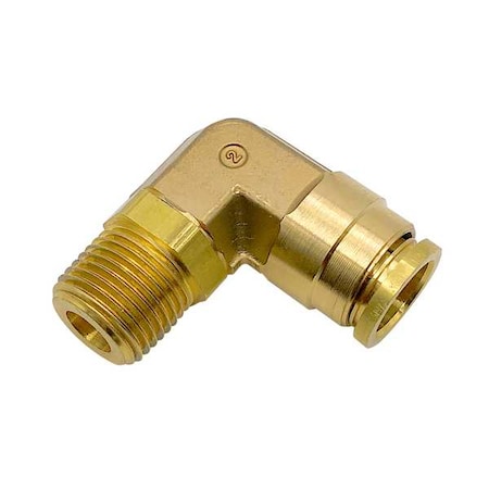 Fitting,1/2,Brass,Push-to-Connect