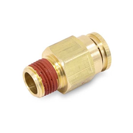Fitting,1/4,Brass,Push-to-Connect
