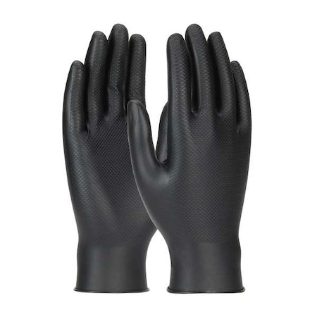 GLOVE, Nitrile, Black, 50 PK