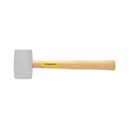 Mallet,Rubber Head,Wood Handle