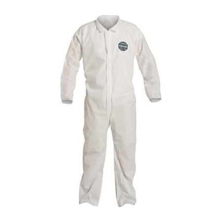 Coverall, 25 PK, White, ProShield(R) 10, Zipper