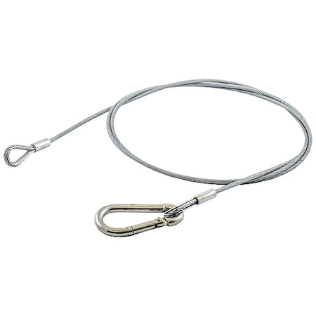 Over Hang Cable,1-25Lb,w/Safety Clip