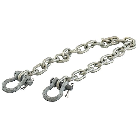 Safety Chain,1-25Lb,Steel