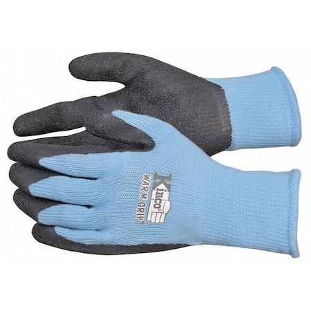 Coated Gloves,M,Gray/Blue,PR