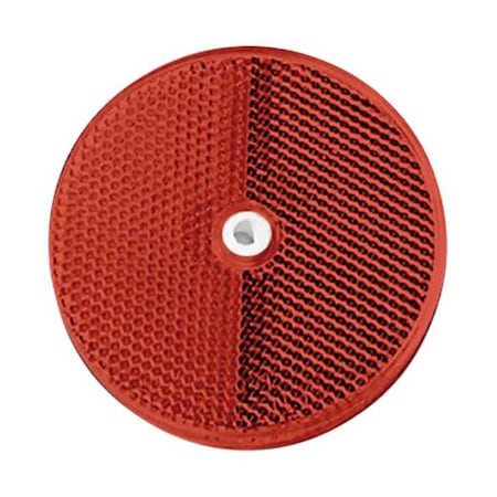 Color Reflector,Oval,Red,12u0022 L