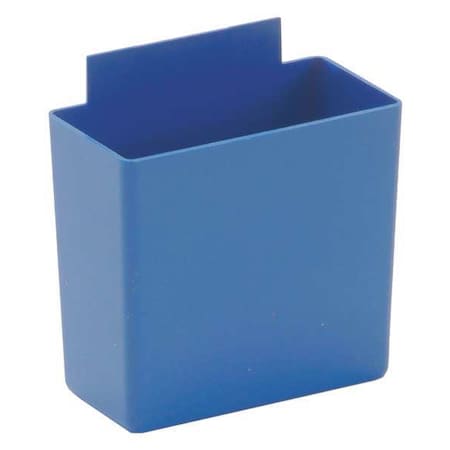 Blue Plastic Bin Cups