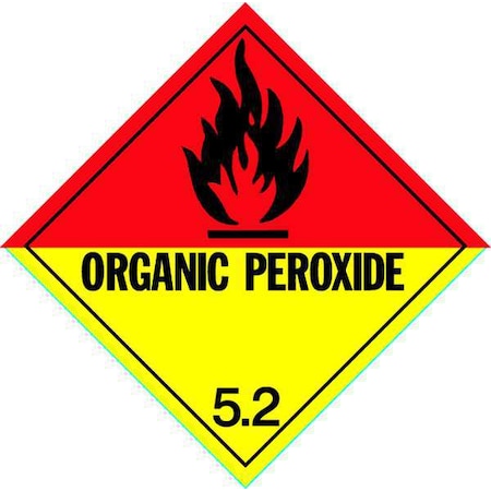 Vehicle Placard,Orgnc Proxde 5.2 W Picto