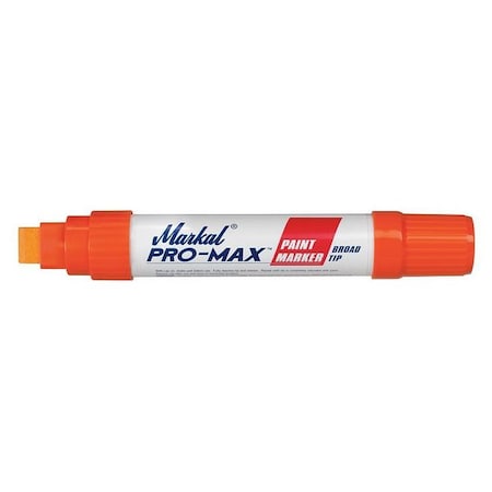 Permanent Liquid Paint Marker, Medium Tip, Orange Color Family, Paint