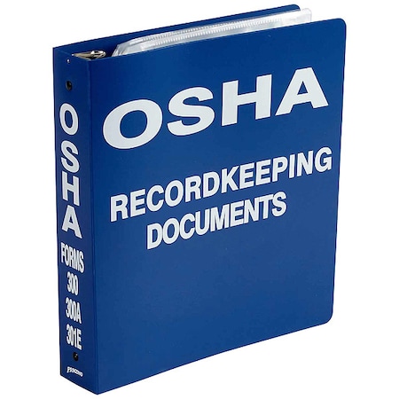 Binder,OSHA Record Keeping Documents