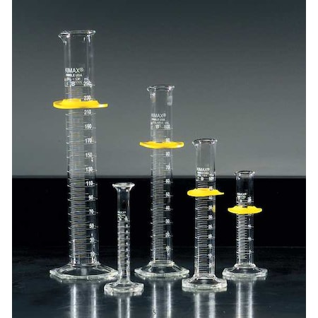 Graduated Cylinders,Glass,Clear,PK5