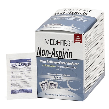 Non-Aspirin,Tablet,325mg,PK100