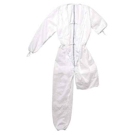 KMTK A5 STERILE COVERALL WH LG 25