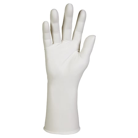 Disposable Gloves, Nitrile, White, 200 PK