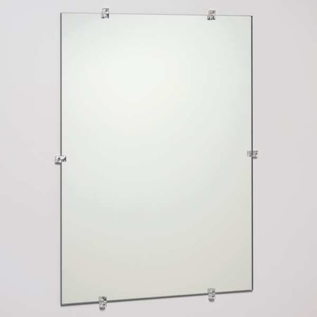 18 In H X 12 In W, Frameless Mirror, Glass