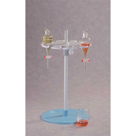 Rotary Separatory Funnel Rack,21 In.H