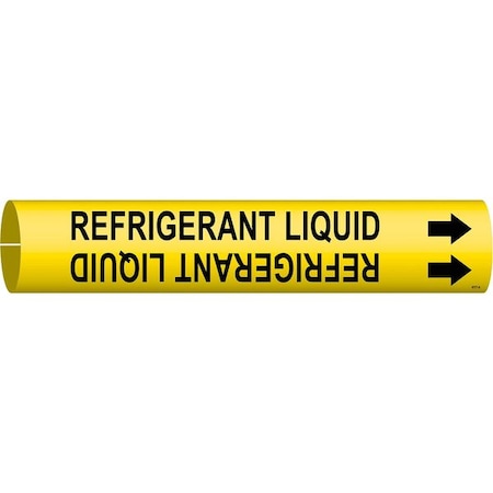 Pipe Mrkr,Refrigerant Liquid,3/4 To1-3/8