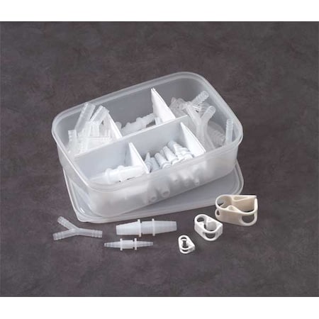 Lab Tubing Connector Kit,55PCS