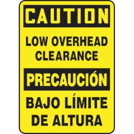 Spanish-Bilingual Caution Sign,14X10, SBMECR606VA