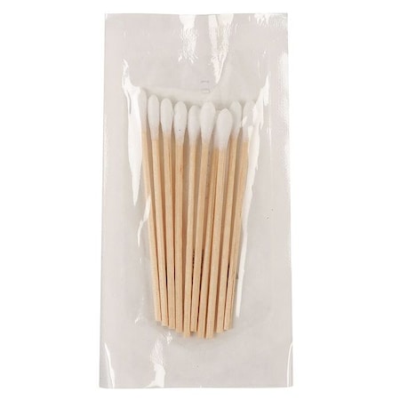 Cotton Tip Swab, Non-Sterile, 3In., PK10