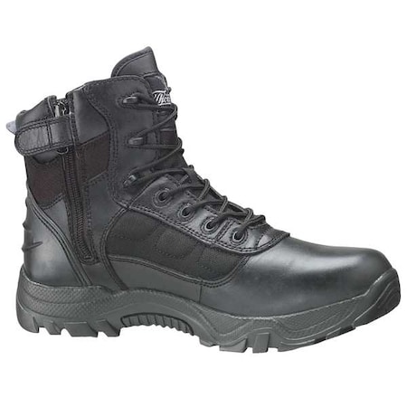 Size 9-1/2 Men's 6 In Work Boot Composite Work Boot, Black