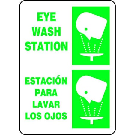 Spanish-Bilingual First Aid Sign, SBMFSR501VP