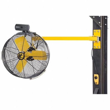 Industrial Fan,36-1/2 Blade Dia,45 H