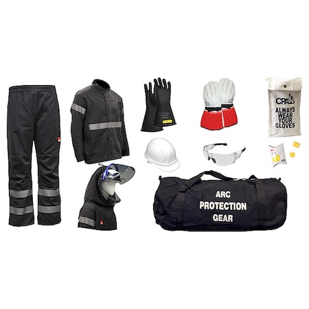 Arc Flash Protection Clothing Kit,Sz 9