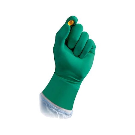 Sterile Disposable Neoprene Glove With Low Allergy Potential, Neoprene, Green, ( 7 ), 200 PK