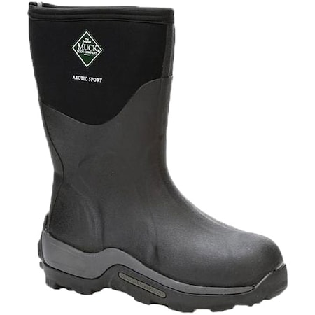 Women Rubber Boot,Black,Size 5,PR