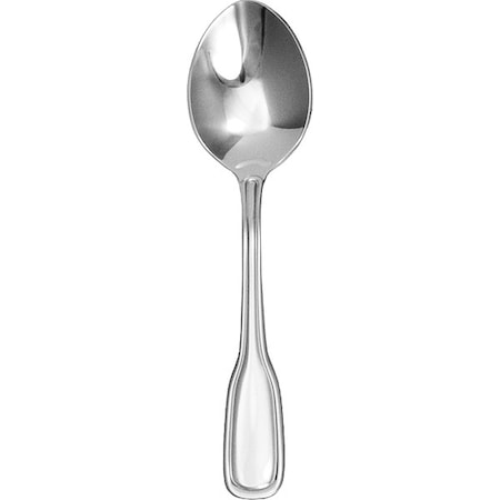 Demi Spoon,4 7/8 In L,Silver,PK12