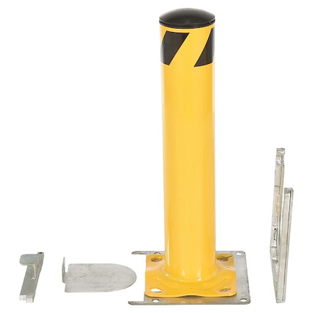 Pour In Place Bollard,72 H X 5.56 Dia.