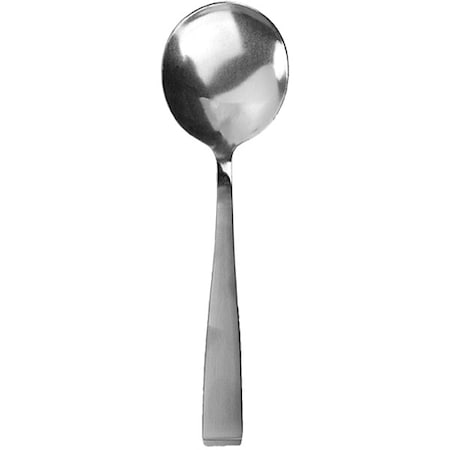 Bouillon Spoon,5 7/8 In L,Silver,PK12