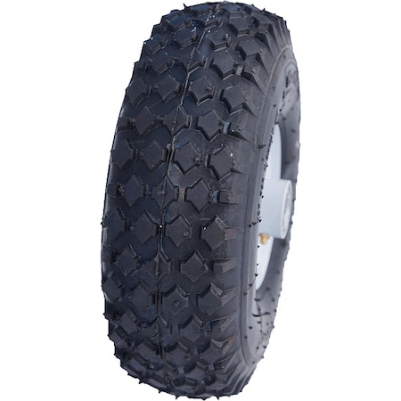 Wheelbarrow Tire,4.80/4.00-8,4 Ply,Stud