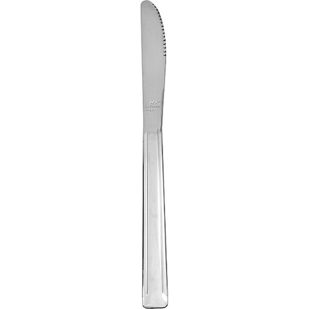 Dinner Knife,8 In L,Silver,PK12