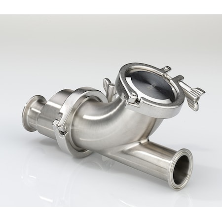 Ball Check Valve,Pipe Size 2,Clamp