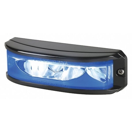 Warning Light,LED,Blue/Amber,PC,0.6A