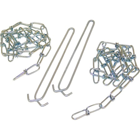 Chain Hanging Kit,F/Industrial Strip,PK2