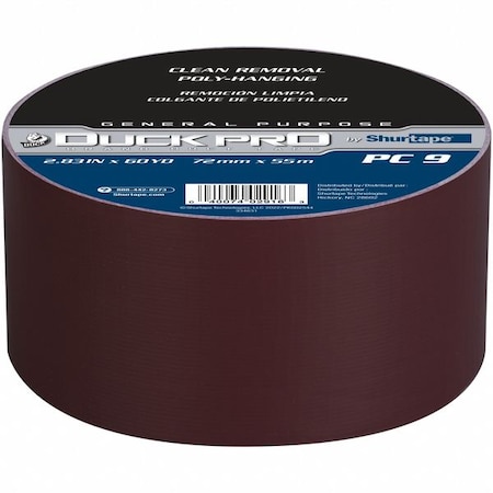 Duct Tape,Burgundy,2.83 In X 60 Yd