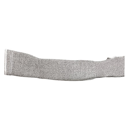 Cut-Resistant Sleeve,S,Gray/White,PR