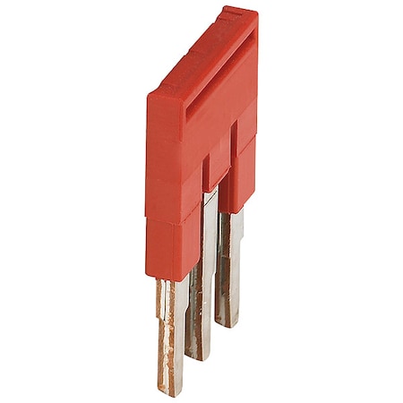 Plug-In Bridge,Copper,Plastic,Red