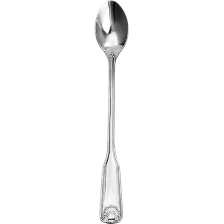 Ice Tea Spoon,7 5/8 In L,Silver,PK12