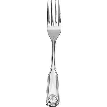 Dinner Fork,7 1/2 In L,Silver,PK12