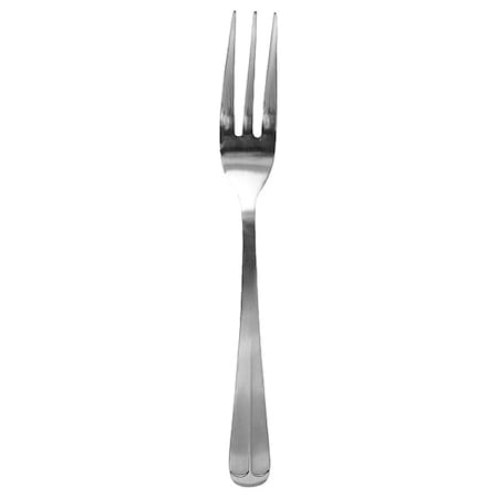 Lunch Fork,7 3/8 In L,Silver,PK12