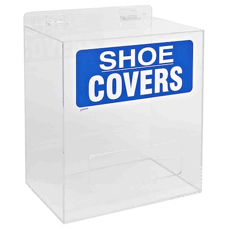 Shoe/Boot Cover Dispenser,Arcylic,Clear