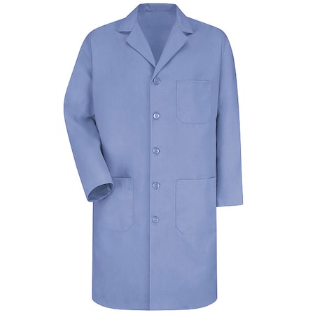 Lab Coat,L,Blue,41 1/2 In. L