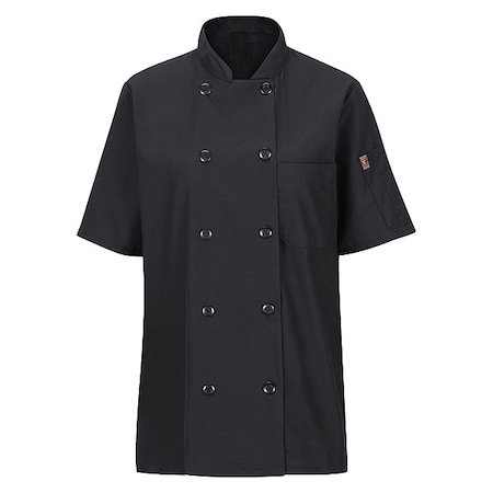 Chef Coat,XS,Black