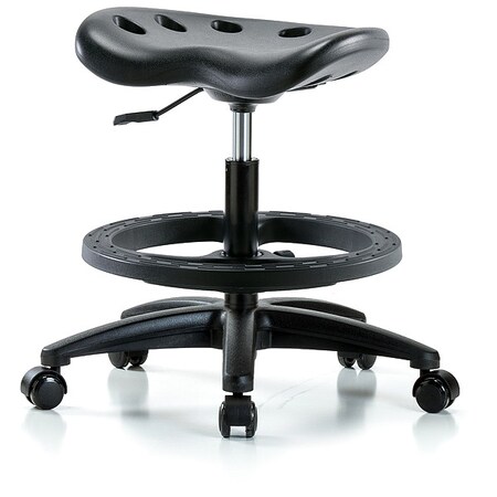 Tractor Stool,300 Lb Cap.,Black