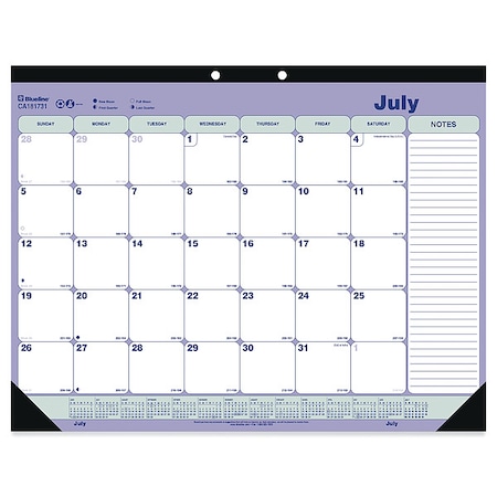 Desk Pad,Monthly,Academic